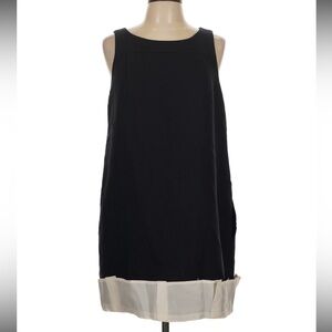 NWT 3.1 Phillip Lim Sleeveless Black and Cream Mini Dress Size 10